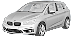 BMW F45 U3057 Fault Code